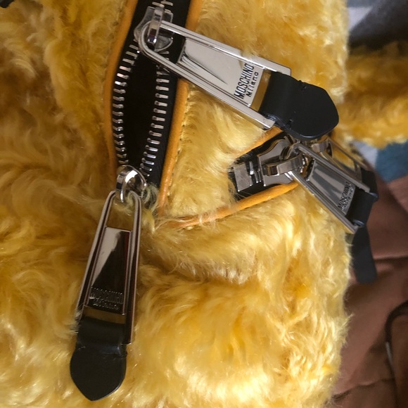 Moschino Couture Mohair blend “fur” backpack - Picture 9 of 15
